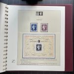 MOTIVSAMMLUNG - 150 Jahre Briefmarke - mit One Penny Black gestempelt -