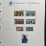 DDR Sammlung postfrisch - 1981-1990 komplett auf Borek Vordruck Ringbinder