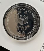 30 JAHRE WWF - Dugong 1994 Dugong Sehrhuh / Seeschwein - 999 SILBER / 20g