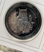 30 JAHRE WWF - Großer Panda 1993 Ailuropada melanoleuca - 999 SILBER / 20g
