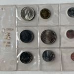 ITALIEN Kursmünzensatz KMS 1970 im original Folder mit 500 & 1000 Lire Silber