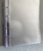 PHILSWISS - KRAUSE - Ringbinder braun Goldprägung + Klarsichthüllen AUSWÄHLEN