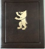 PHILSWISS - KRAUSE - Ringbinder braun Goldprägung + Klarsichthüllen AUSWÄHLEN