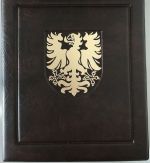 PHILSWISS - KRAUSE - Ringbinder braun Goldprägung + Klarsichthüllen AUSWÄHLEN