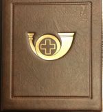 PHILSWISS - KRAUSE - Ringbinder braun Goldprägung + Klarsichthüllen AUSWÄHLEN