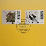 BUND 3794-3795 LORIOT 100. Geburtstag von Vicco von Bülow - ESST Ministerkarte - SELTEN!
