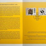 BUND 3794-3795 LORIOT 100. Geburtstag von Vicco von Bülow - ESST Ministerkarte - SELTEN!