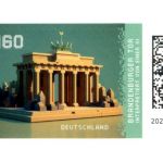 Bund MiNr. 3801 postfrisch MH 127 selbstklebend Brandenburger Tor