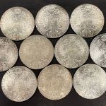 10 Stück Maria Theresia Taler 1780 SF, Silbermünzen nach 1955