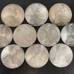 10 Stück Maria Theresia Taler 1780 SF, Silbermünzen nach 1955