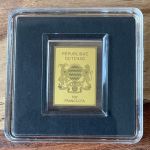 Goldbarren - Motivbarren Pin Up ROSE - Feingold 1/500 Unze Gold 999 - Tschad 500 F