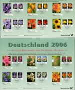 BUND BLUMEN Waagerechte Paare gestempelt BERLIN/BONN - 2005-2020 ==> AUSSUCHEN!