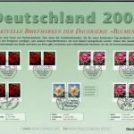 BUND BLUMEN Waagerechte Paare gestempelt BERLIN/BONN - 2005-2020 ==> AUSSUCHEN!