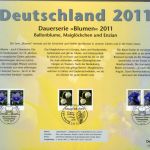 BUND BLUMEN Waagerechte Paare gestempelt BERLIN/BONN - 2005-2020 ==> AUSSUCHEN!