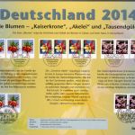 BUND BLUMEN Waagerechte Paare gestempelt BERLIN/BONN - 2005-2020 ==> AUSSUCHEN!