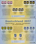BUND BLUMEN Waagerechte Paare gestempelt BERLIN/BONN - 2005-2020 ==> AUSSUCHEN!