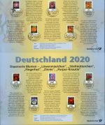 BUND BLUMEN Waagerechte Paare gestempelt BERLIN/BONN - 2005-2020 ==> AUSSUCHEN!