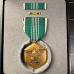 US MILITARY Army Meritorious Service & For Military Merit Medal Orden in Etui