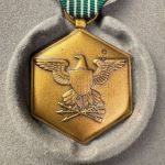 US MILITARY Army Meritorious Service & For Military Merit Medal Orden in Etui