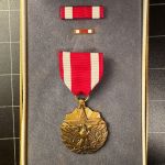 US MILITARY Army Meritorious Service & For Military Merit Medal Orden in Etui