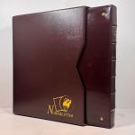 Deutsche Post NUMISBLATT Album Ringbinder mit Schuber gebraucht