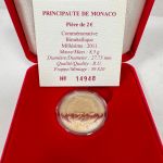 MONACO 2 EURO 2011 BU - Hochzeit Albert II. & Charlene im Etui mit Zertifikat