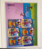 UNO Genf 1989-2013 Bogen Sammlung postfrisch in Leuchtturm Klemmbinder