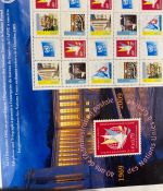 UNO Genf 1989-2013 Bogen Sammlung postfrisch in Leuchtturm Klemmbinder