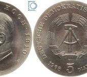 DDR 5 Mark 1968 - Robert Koch - stempelglanz - J.1522
