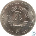 DDR 5 Mark 1968 - Robert Koch - stempelglanz - J.1522