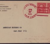 Zeppelin Brief LZ 126 (ZR3) Lakehurst-Mayaguez (Porto Rico) Sieger 20 T