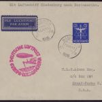 Zeppelin Brief LZ 129 Nordamerikafahrt Niederländische Zuleitungspost Sieger 430