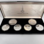 SOWJETUNION Olympiade Moskau 1980 - 2x 10 + 4x 5 Rubel PP - RUSSLAND