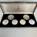SOWJETUNION Olympiade Moskau 1980 - 2x 10 + 4x 5 Rubel PP - RUSSLAND