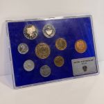 ÖSTERREICH Kursmünzensatz KMS 1986 PP Proof original Blister (36,67 Schilling)