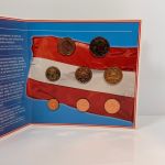 ÖSTERREICH Kursmünzensatz KMS 2002 im original Folder (3,88 €)