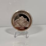CHINA 1995 - 5 Yuan - Löwentanz / Chinesische Mauer - PP