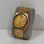 SEIKO 5 Automatic 21 Jewels 39mm - Day Date Funktion - Vintage - vergoldet