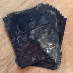 10x Deutsche Post pro collect plus Hüllen schwarzen Einsteckseiten - 1S - 6S ==> Aussuchen!