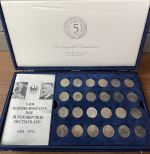 72 x 5 DM Silberadler 1951-1974 Heiermann - komplett ohne 1958 J