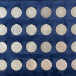 72 x 5 DM Silberadler 1951-1974 Heiermann - komplett ohne 1958 J