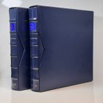 2x Deutsche Post EURO-NUMISBRIEFE Ringbinder mit Kassette - 6 Ringe Mechanik gebraucht