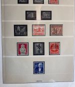 BERLIN 1949-1990 Sammlung postfrisch komplett Lindner Vordruck in 2 Ringbindern