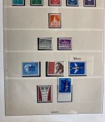 BERLIN 1949-1990 Sammlung postfrisch komplett Lindner Vordruck in 2 Ringbindern