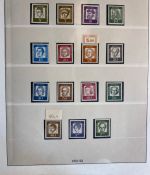 BERLIN 1949-1990 Sammlung postfrisch komplett Lindner Vordruck in 2 Ringbindern