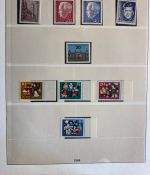 BERLIN 1949-1990 Sammlung postfrisch komplett Lindner Vordruck in 2 Ringbindern