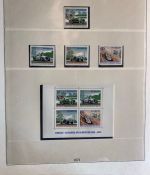 BERLIN 1949-1990 Sammlung postfrisch komplett Lindner Vordruck in 2 Ringbindern