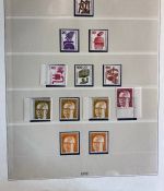 BERLIN 1949-1990 Sammlung postfrisch komplett Lindner Vordruck in 2 Ringbindern