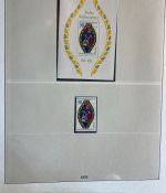 BERLIN 1949-1990 Sammlung postfrisch komplett Lindner Vordruck in 2 Ringbindern