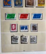 BERLIN 1949-1990 Sammlung postfrisch komplett Lindner Vordruck in 2 Ringbindern